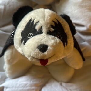 Snuggles My first Kiss Gund plush stuffed animal NWT Gene Simmons bear w/ cape